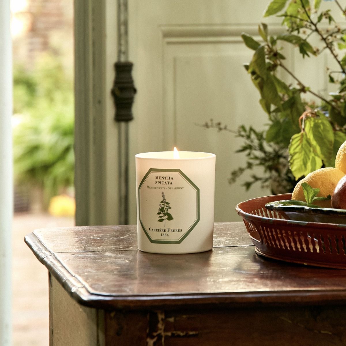 Spearmint Candle by at The Little Dispensary Specialist Pharmacy