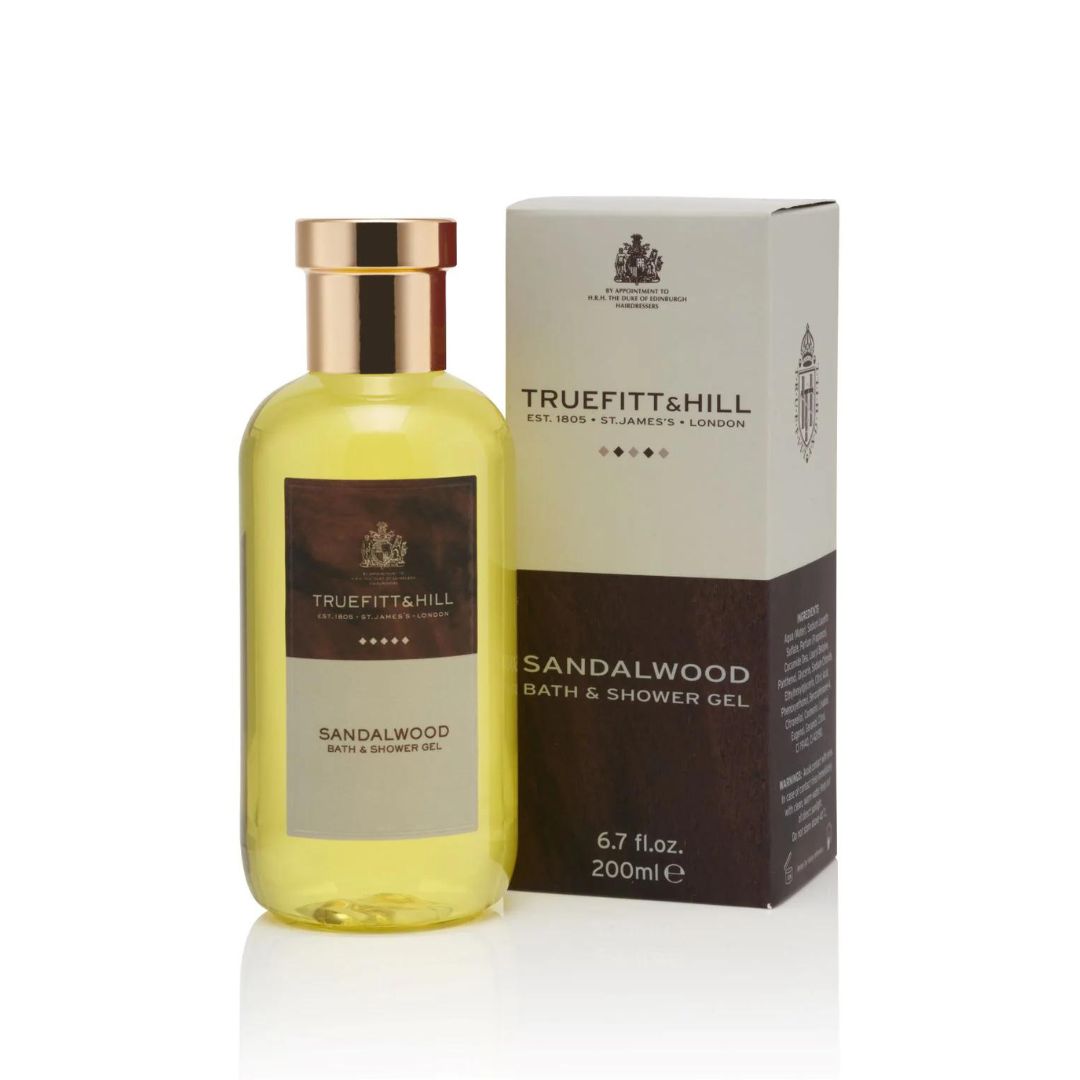 Sandalwood Bath & Shower Gel by  at The Little Dispensary Specialist Pharmacy